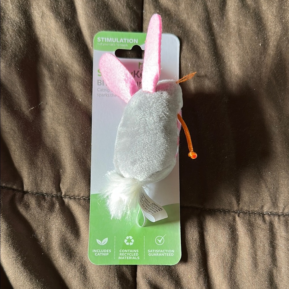 SmartyKat Bitty Bunny Catnip Cat Toy